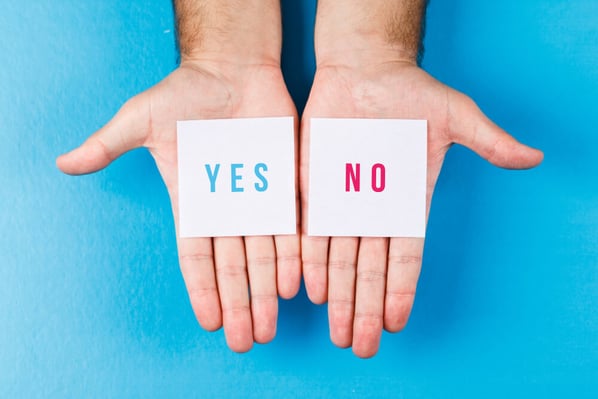 business-solution-concept-blue-background-flat-lay-businessman-holding-sticky-notes